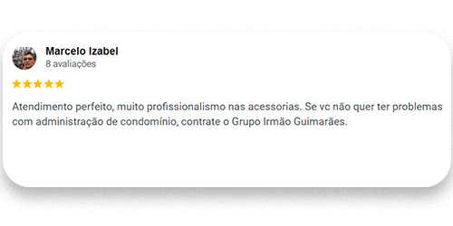 Avaliações Grupo Irmãos Guimarães - Gestão de Condomínios (4)